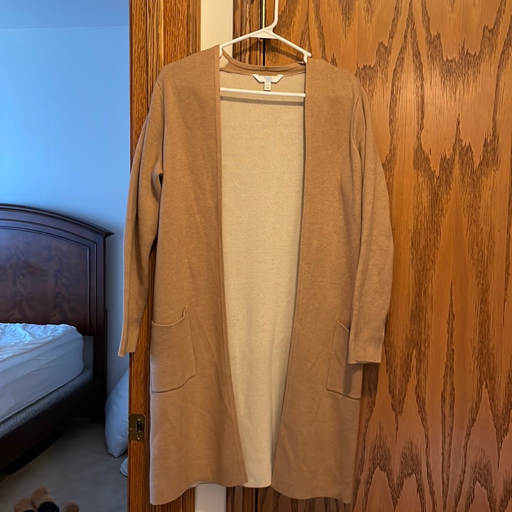 Camel cardigan